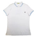 Pre-Loved Piquet Front Pocket Logo S/S Polo Large White