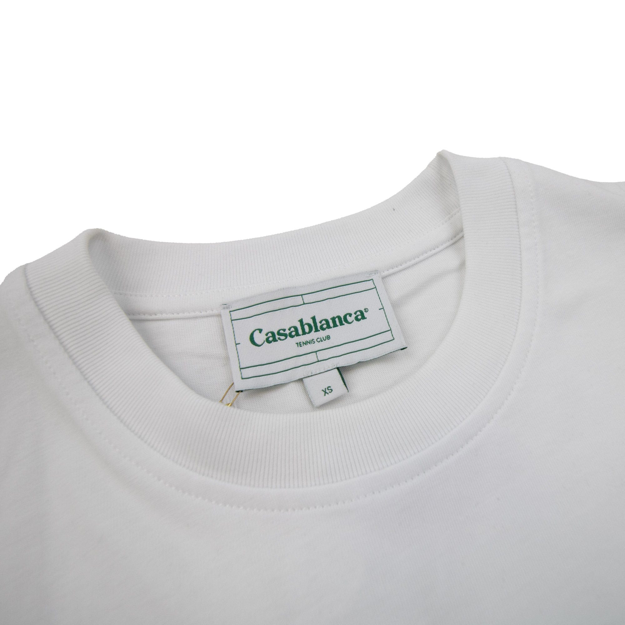 Pre-Loved Aiiiiir Printed T Shirt White Ex Small