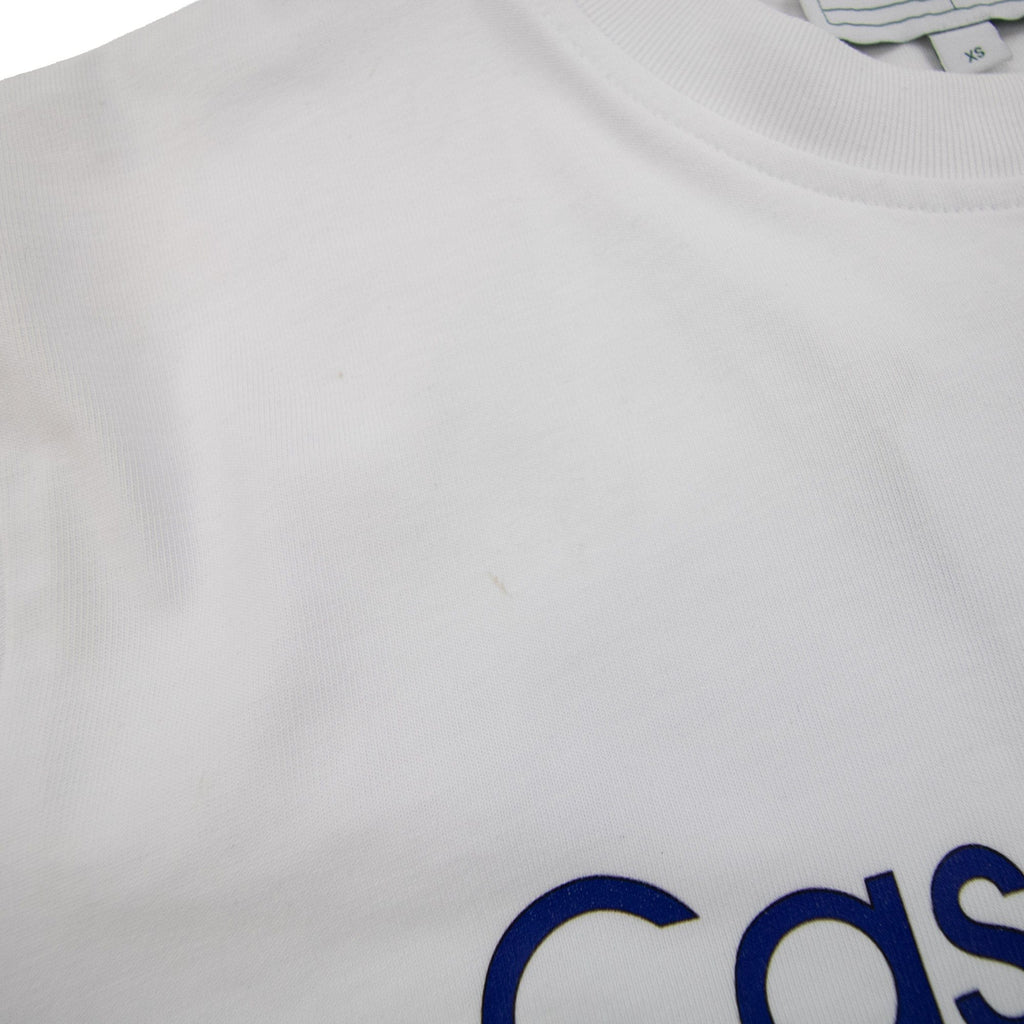 Pre-Loved Aiiiiir Printed T Shirt White Ex Small