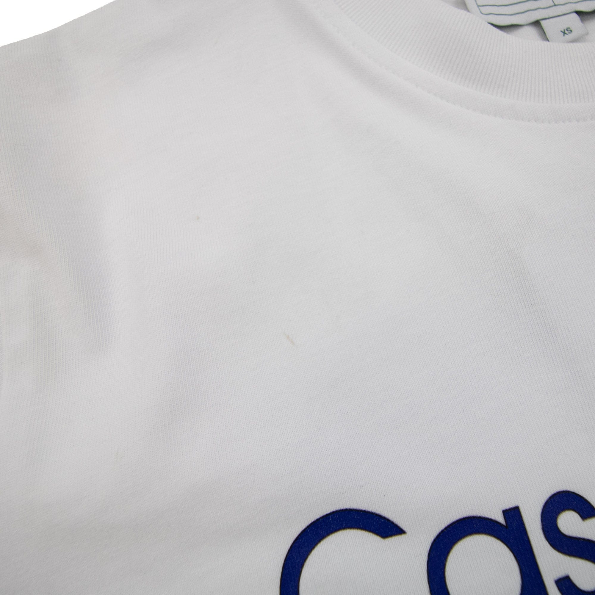Pre-Loved Aiiiiir Printed T Shirt White Ex Small