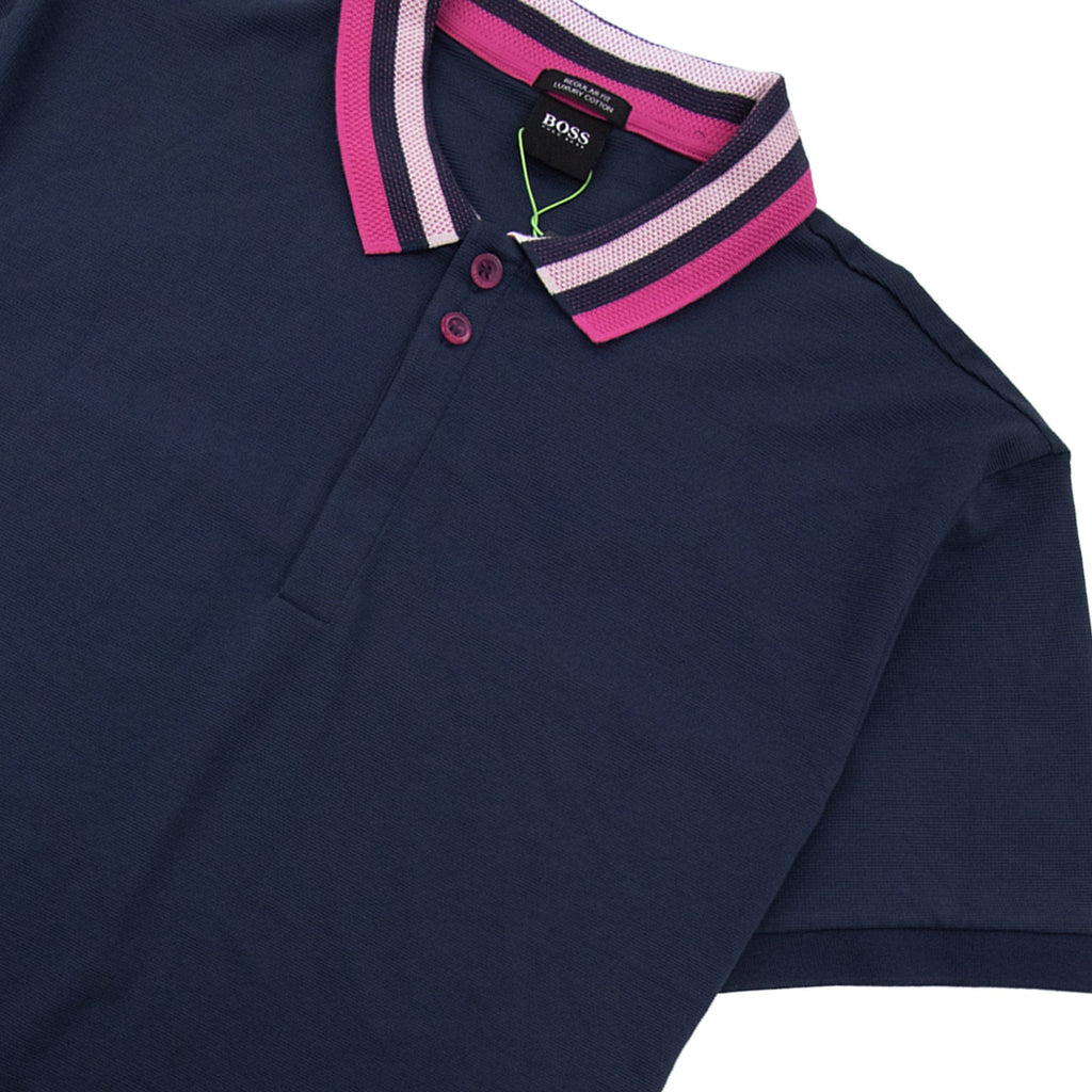 Pre-Loved Paddy 1 Short Sleeve Polo Navy Large
