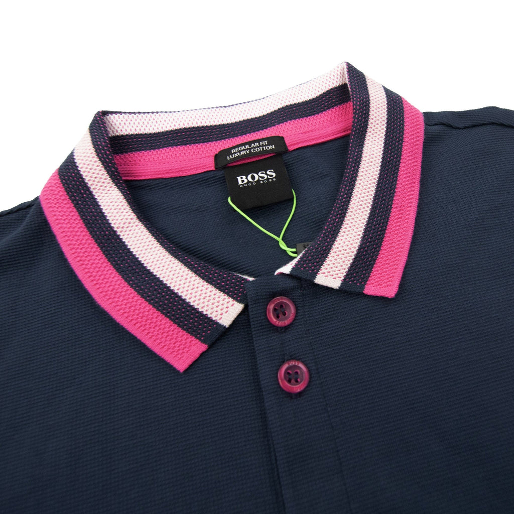 Pre-Loved Paddy 1 Short Sleeve Polo Navy Large
