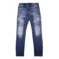 Pre-Loved Racer Jeans Biker W28" Blue Denim