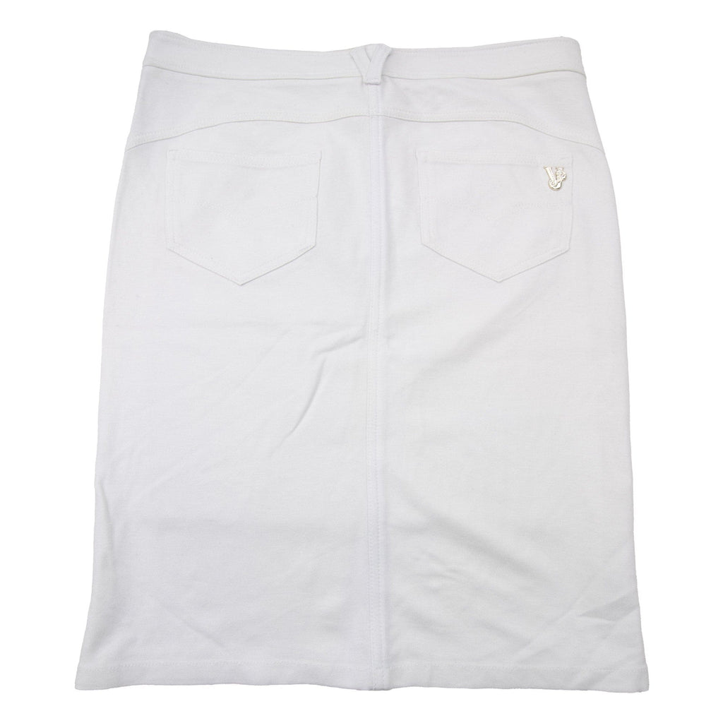 Versace Jeans Longuette pocket Tiger Mini Dress White