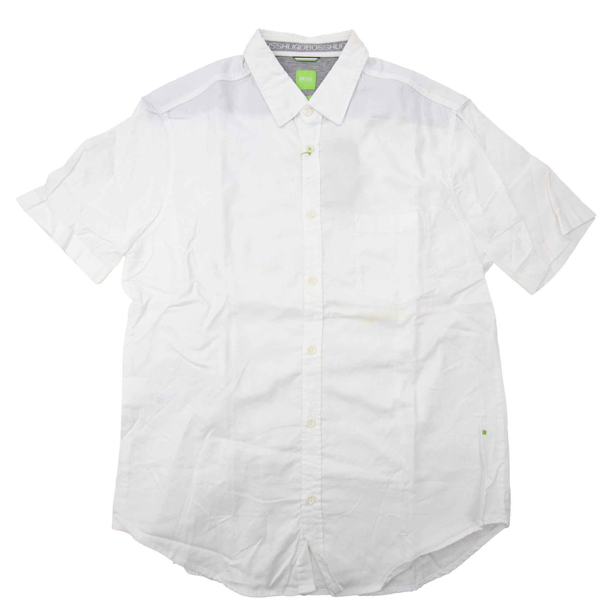 Pre-Loved Baloy Short Sleeve Shirt White Large