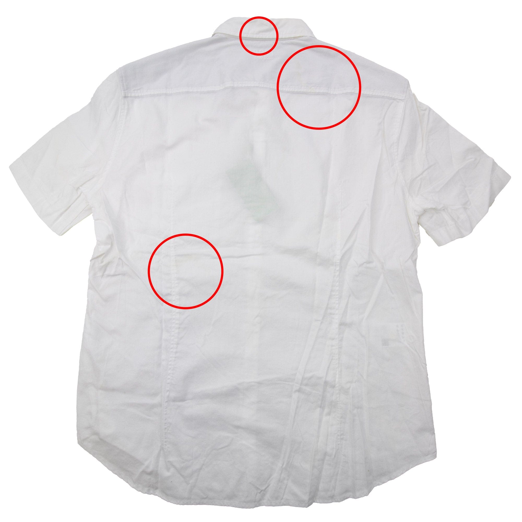 Pre-Loved Baloy Short Sleeve Shirt White Large