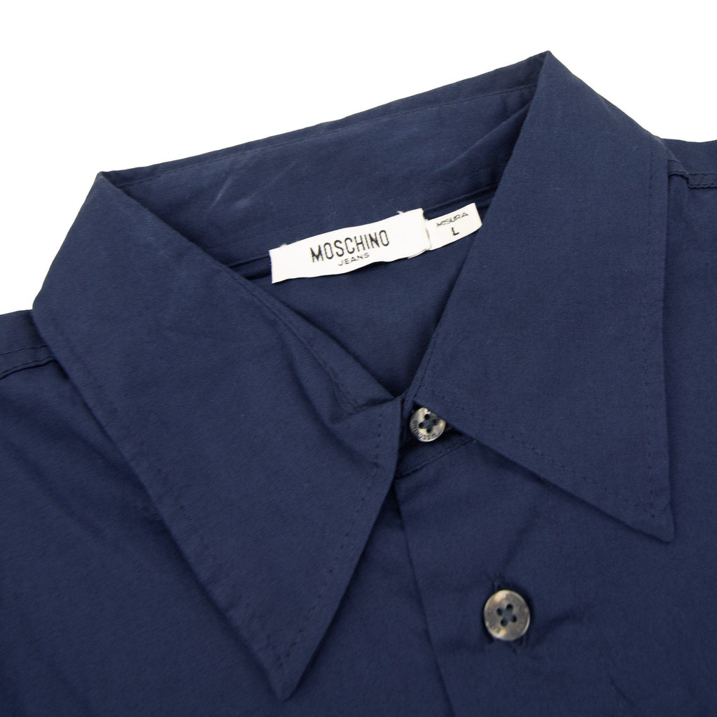 Moschino Jeans Shirt Navy Large