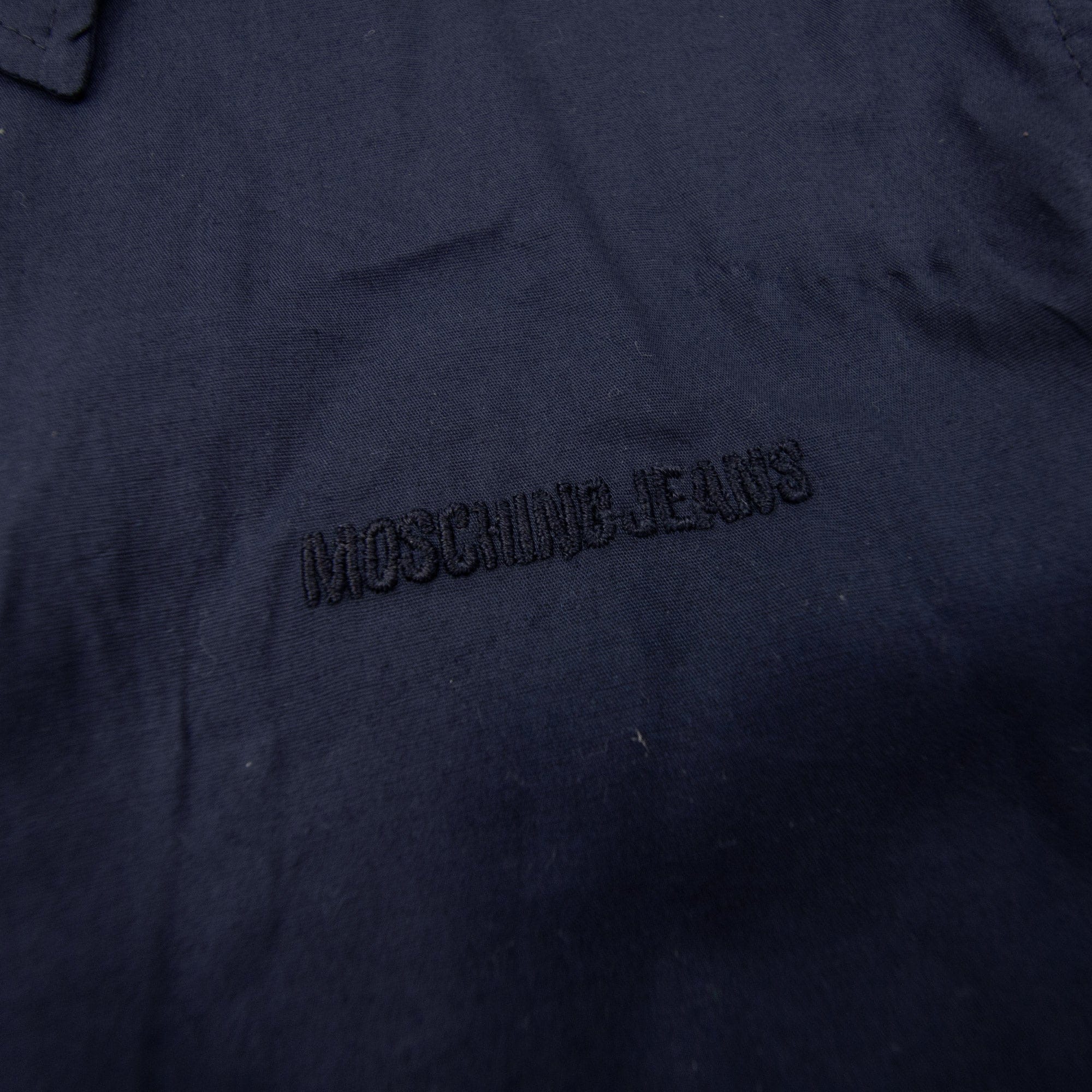 Moschino Jeans Shirt Navy Large