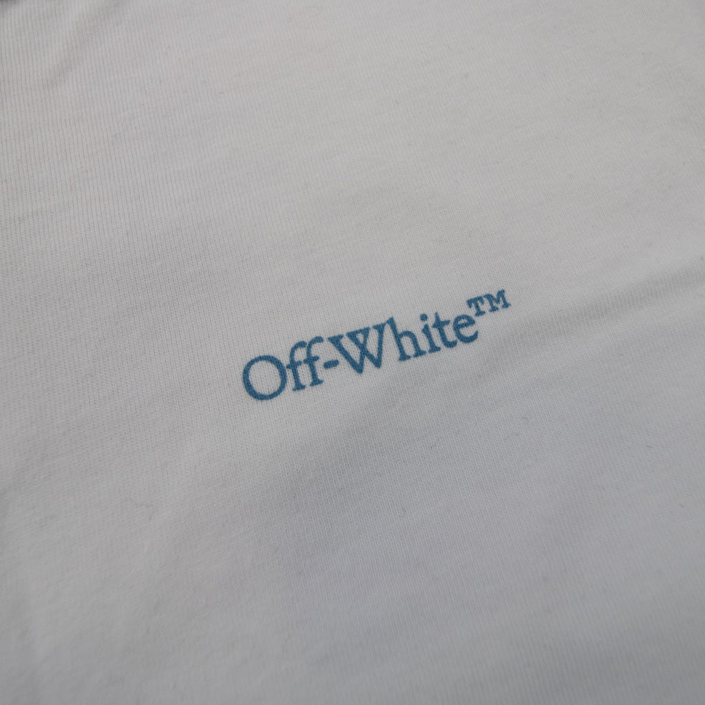 Pre-Loved Blue Red Arrow Casual T Shirt White Multi Medium