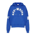 OFF WHITE FOOTBALL HOODIE  NAUTICAL BLUE