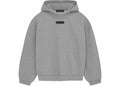 ESSENTIALS FOG CHEST LOGO HOODIE DARK HEATHER OATMEAL (FW23)