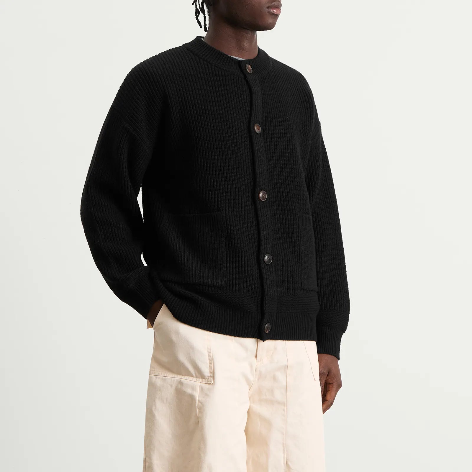 FrizmWORKS Heavy Wool Round Cardigan