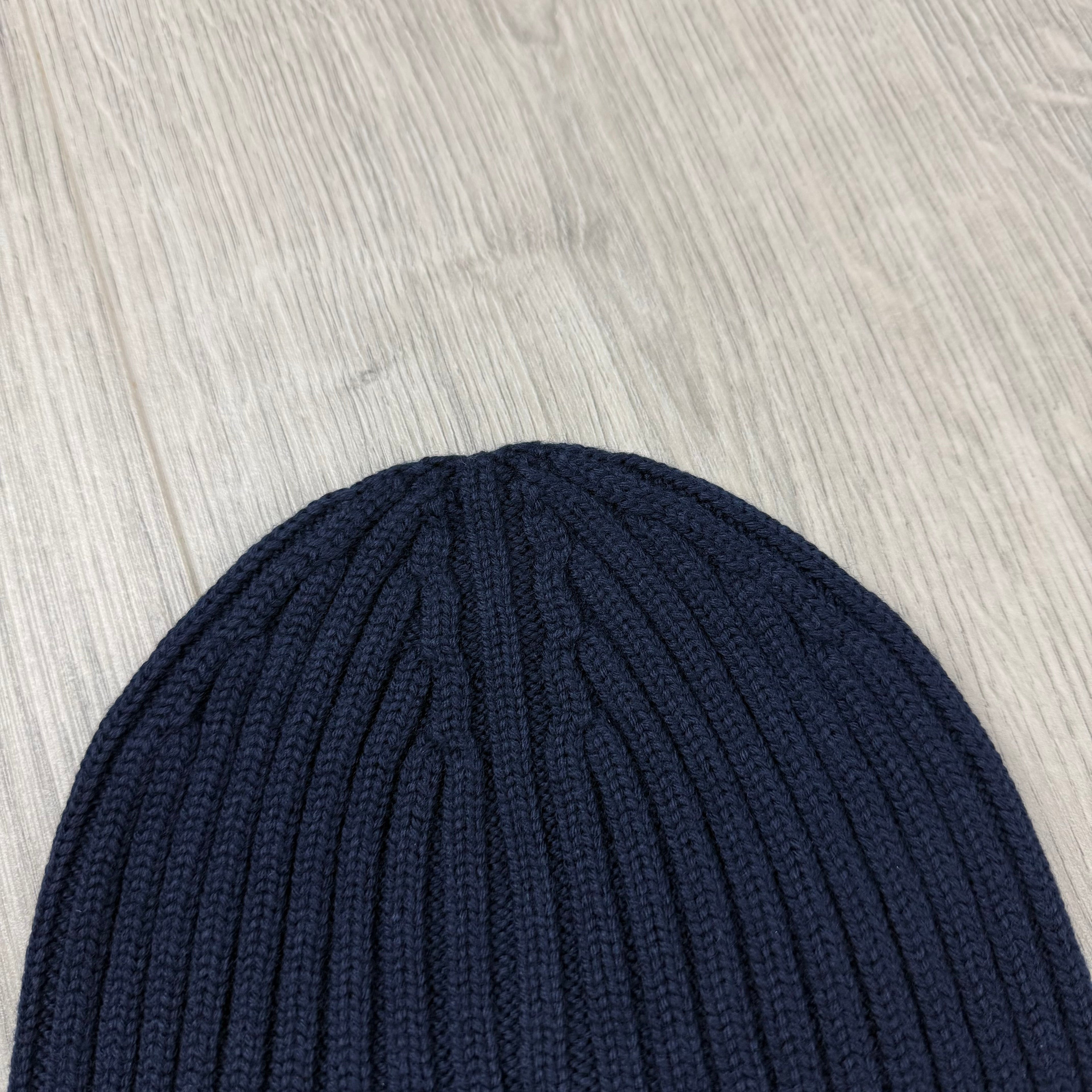 Moncler Grenoble Wool Beanie - Navy
