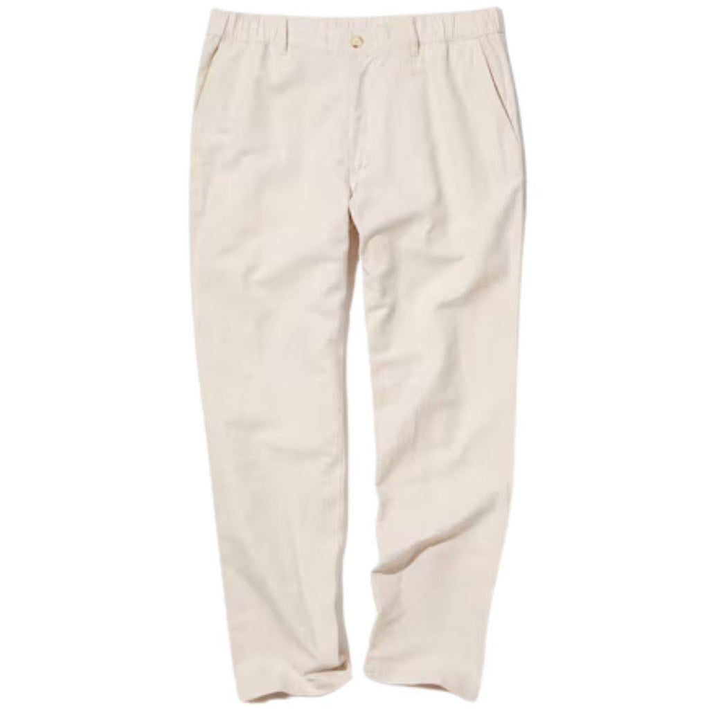 LINEN BLEND RELAXED PANTS NATURAL