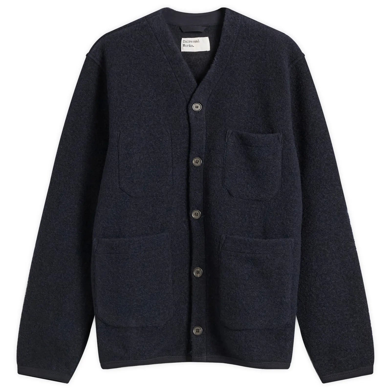 Universal Works Wool Fleece Cardigan
