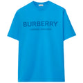 Burberry Blue Ellison Logo T-Shirt