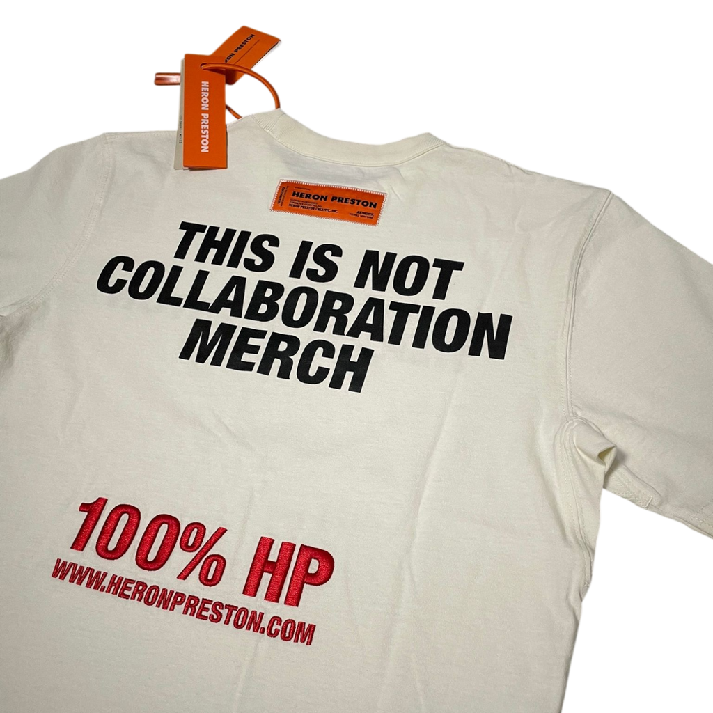 Heron Preston This is not collaboration merch T-shirt