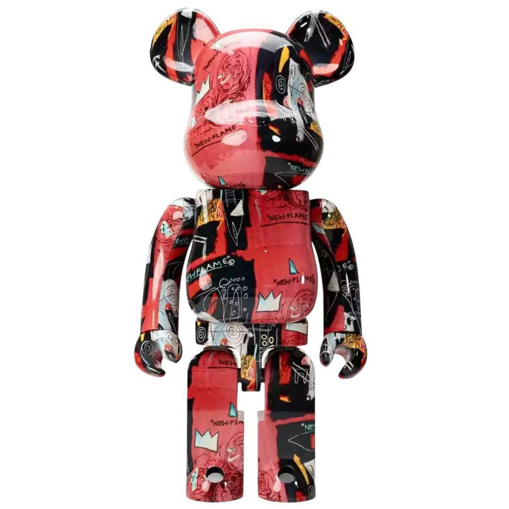 BEARBRICK ANDY WARHOL X BASQUIAT #1 1000%