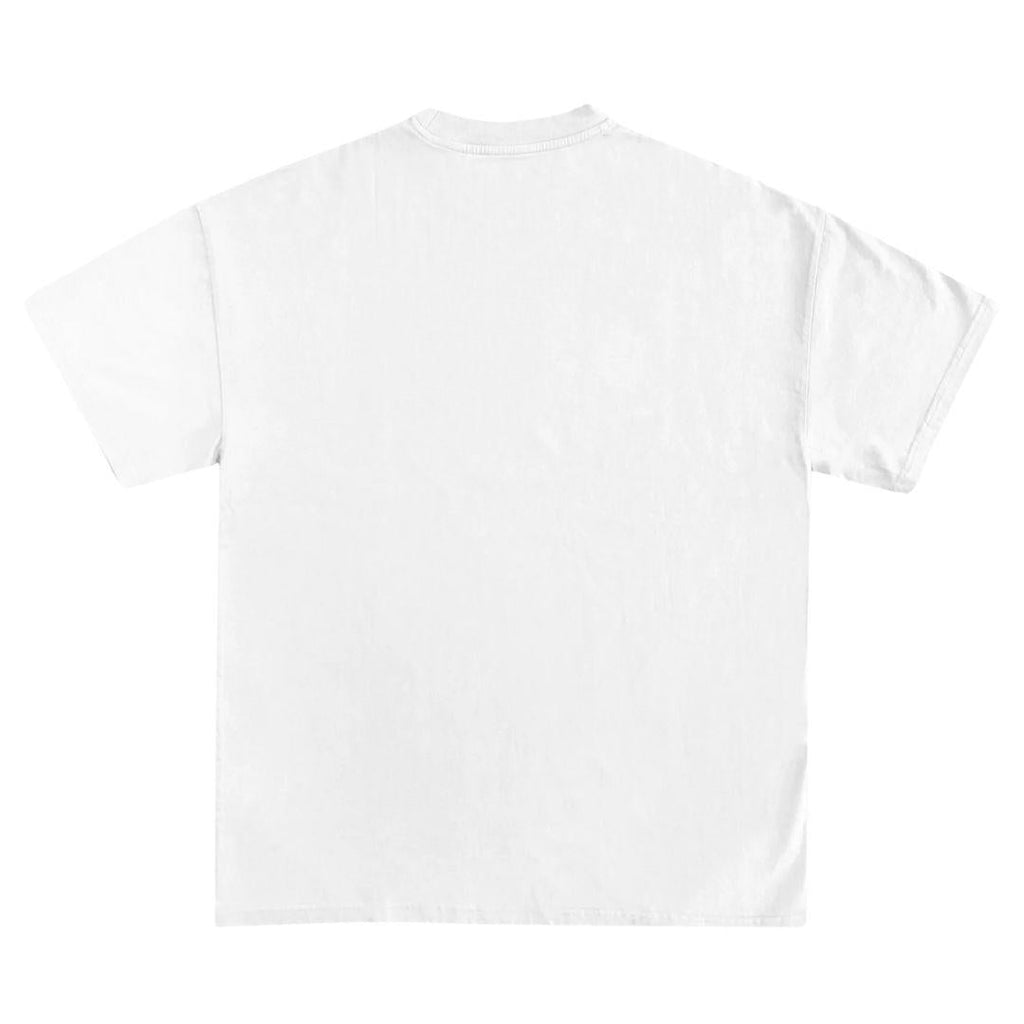 BEING BROKE IS A MINDSET GRAPHIC T-SHIRT WHITE