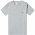 CP Company Grey Logo Print T-Shirt