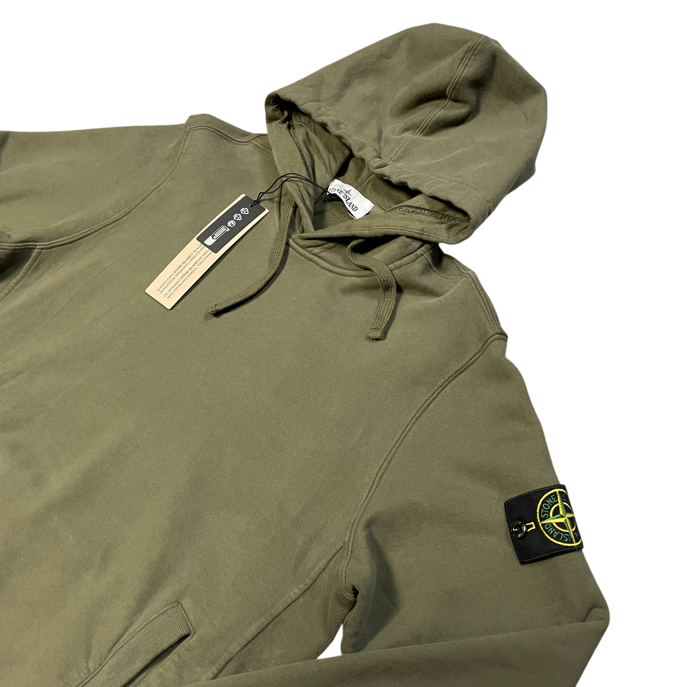 Stone Island Soft Organic Cotton Hoodie