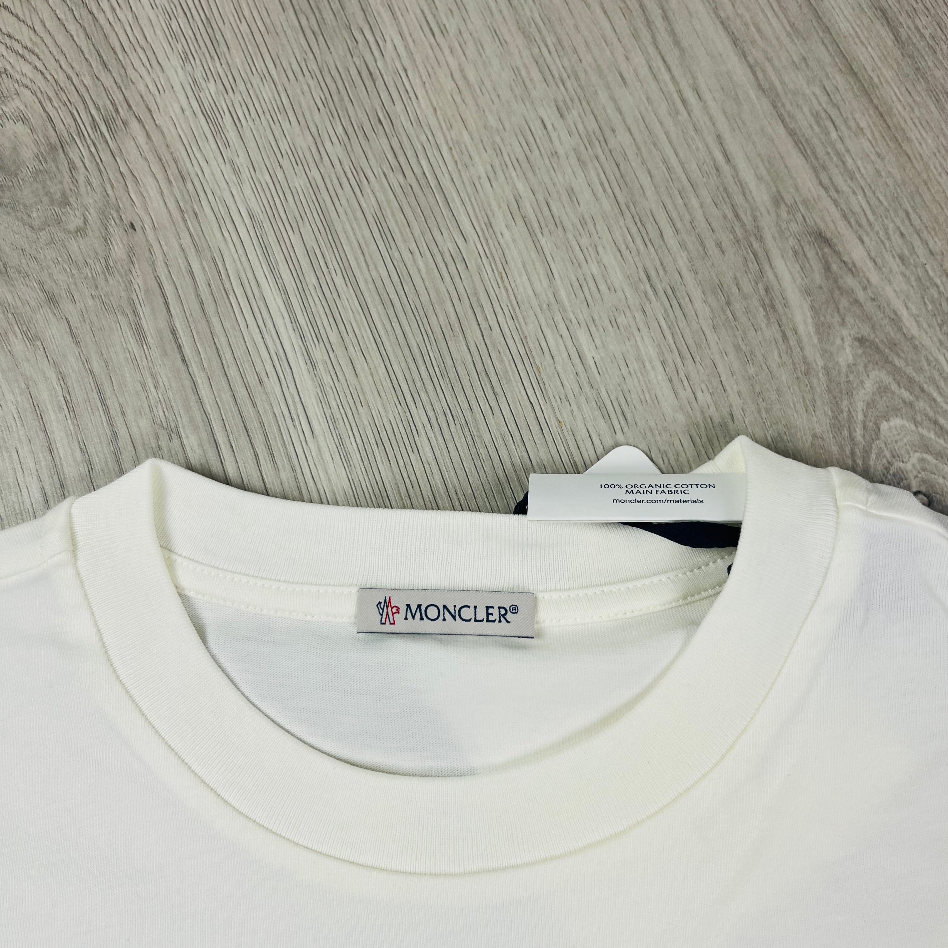 Moncler Printed T-Shirt - White