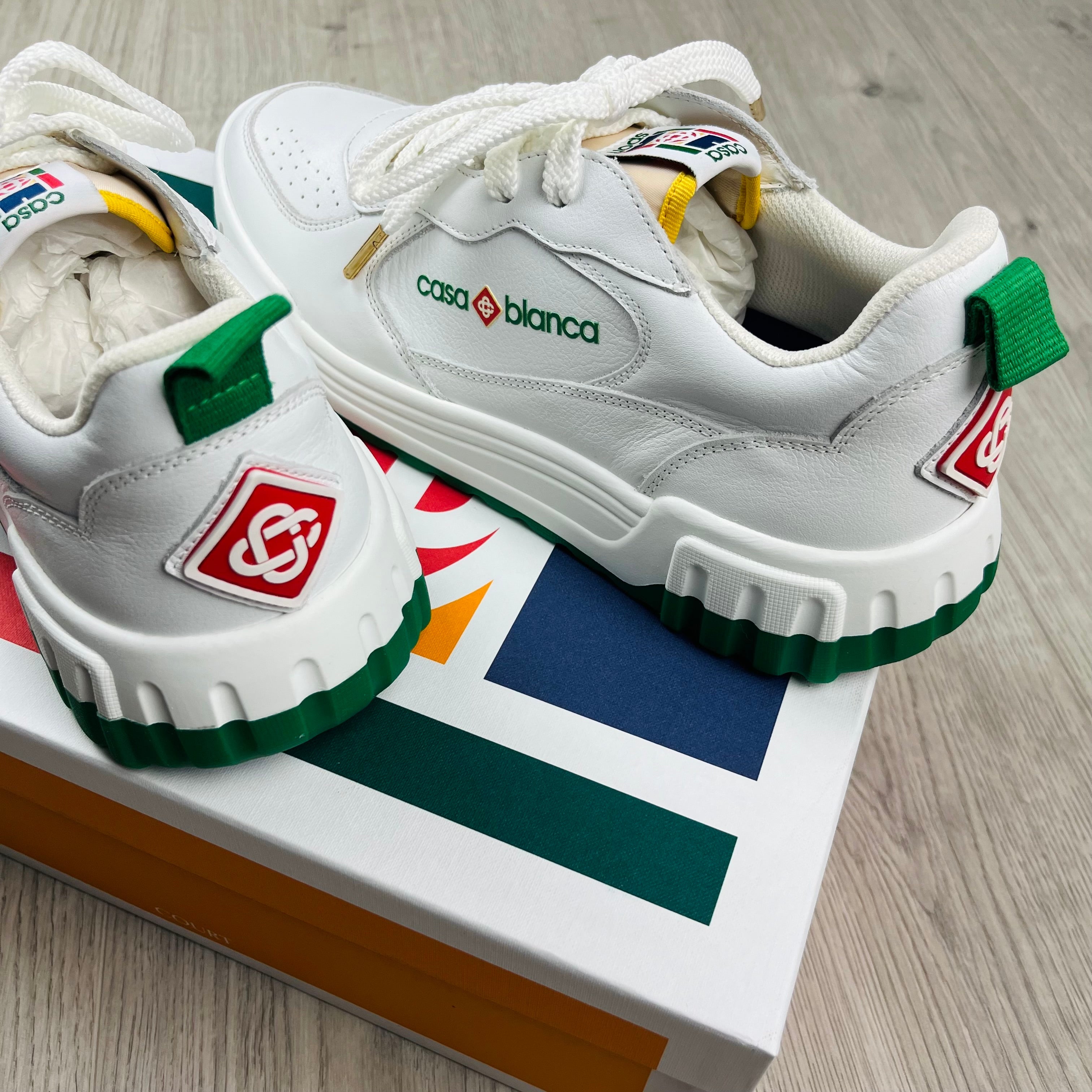 Casablanca Court Sneaker - White