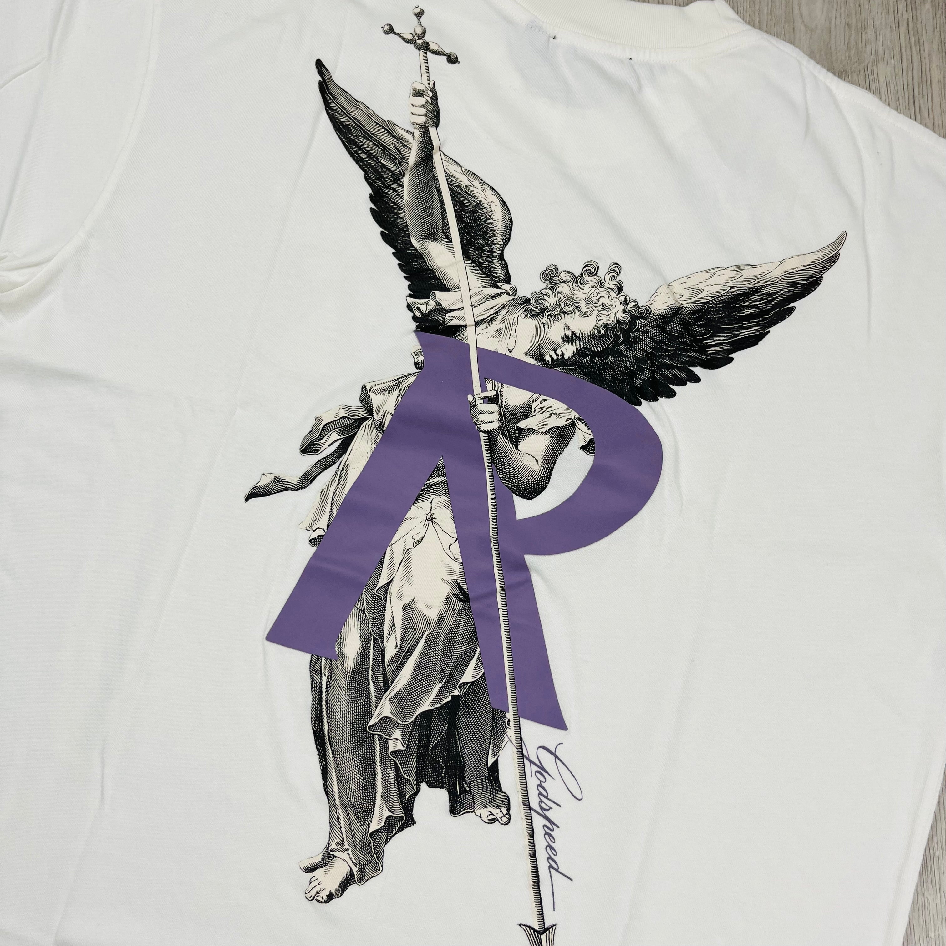 Represent 'Archangel' T-Shirt -  Flat White