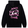 ANTI SOCIAL SOCIAL CLUB X FRAGMENT PRECIOUS PETALS HOODIE BLACK/PINK