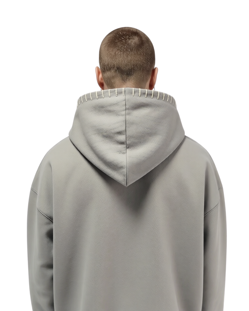 STITCHWORK UNIFORM HOODIE SAGE