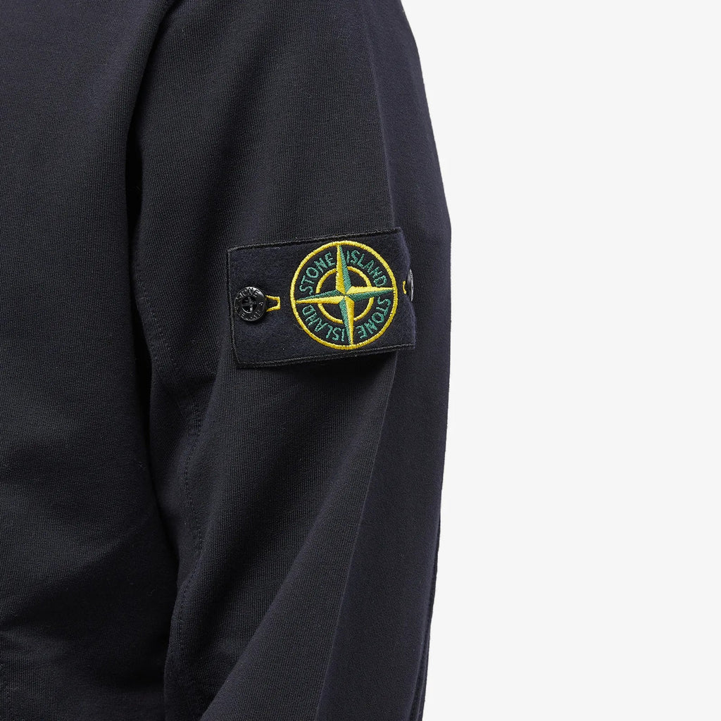 Stone Island Zip Pocket Detail Hoodie