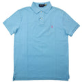 Pre-Loved Slim Fit Short Sleeve Polo Turquoise Small