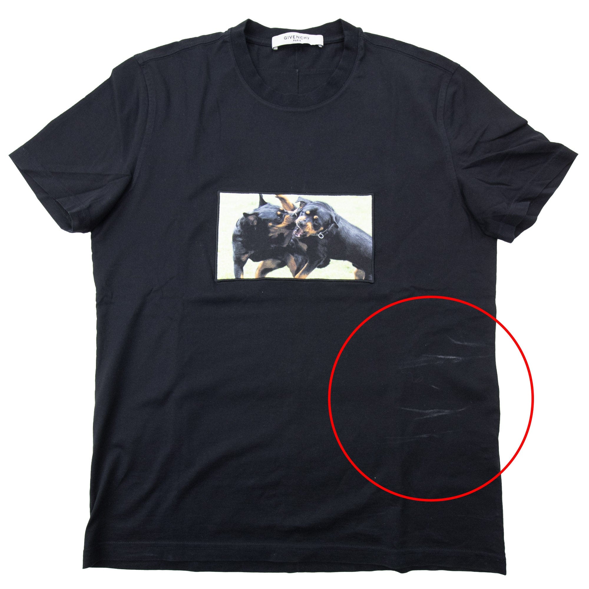 Pre-Loved Rottweiler T-Shirt Black Medium