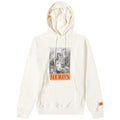 Heron Preston White Heron Print Hoodie
