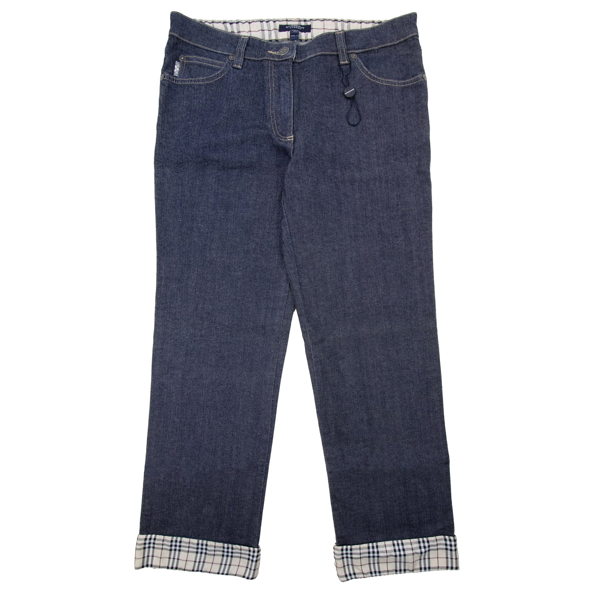 Pre-Loved Jeans Denim Blue Size:8