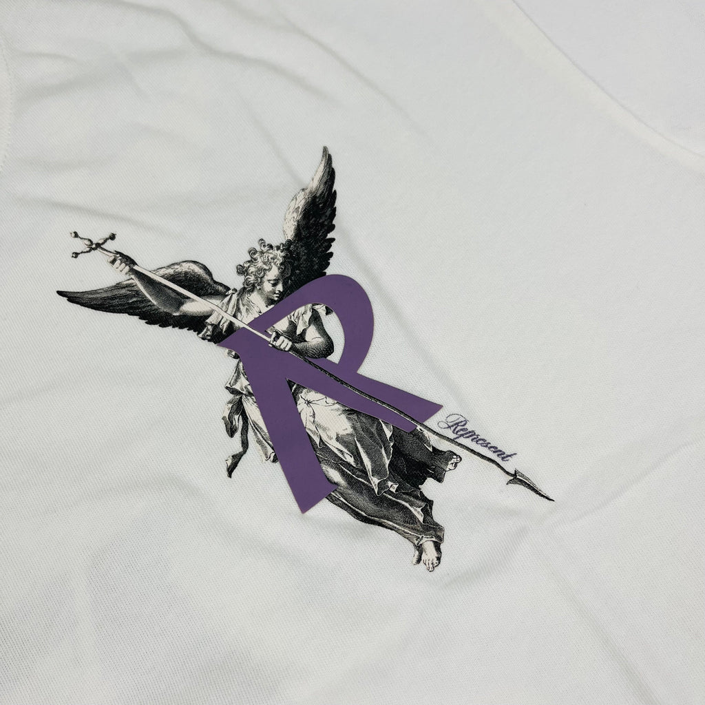 Represent 'Archangel' T-Shirt -  Flat White
