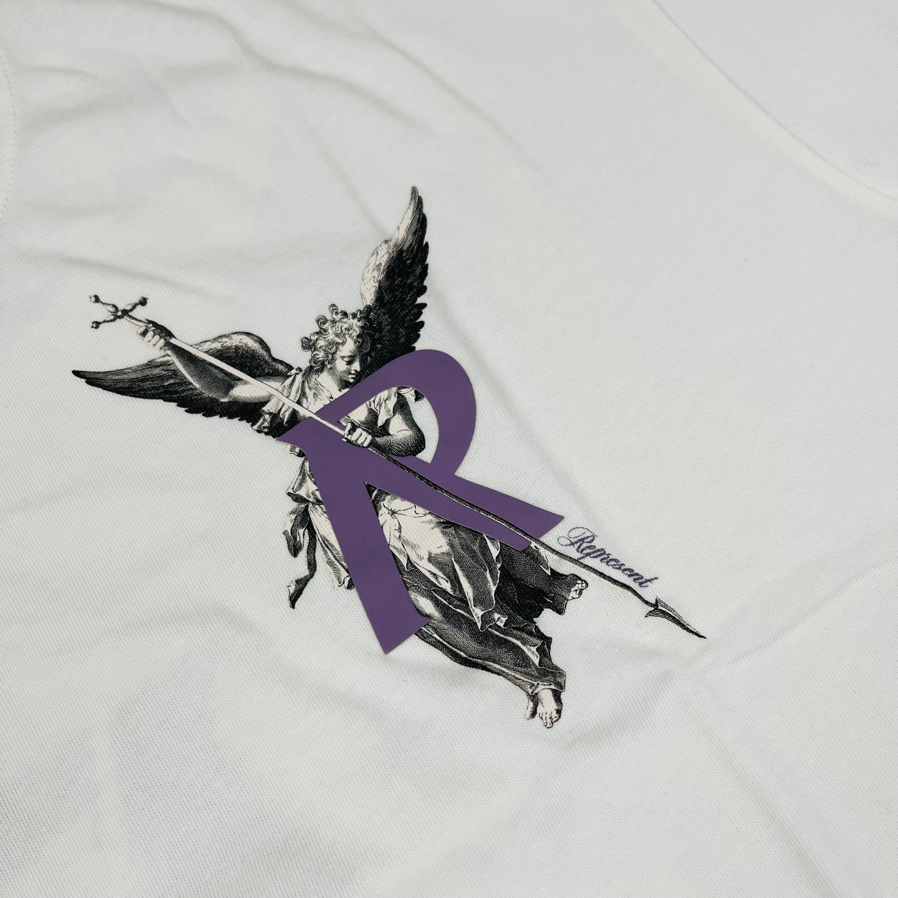 Represent 'Archangel' T-Shirt -  Flat White
