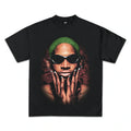 DENNIS RODMAN GRAPHIC T-SHIRT BLACK