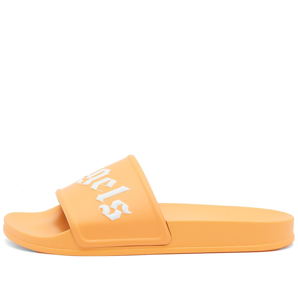 Palm Angels Orange Logo Sliders