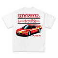 HONDA NSX JDM RACING T-SHIRT WHITE