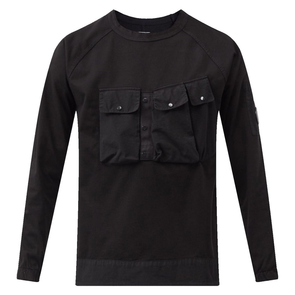 C.P. Company Black Utility Sweatshirt
