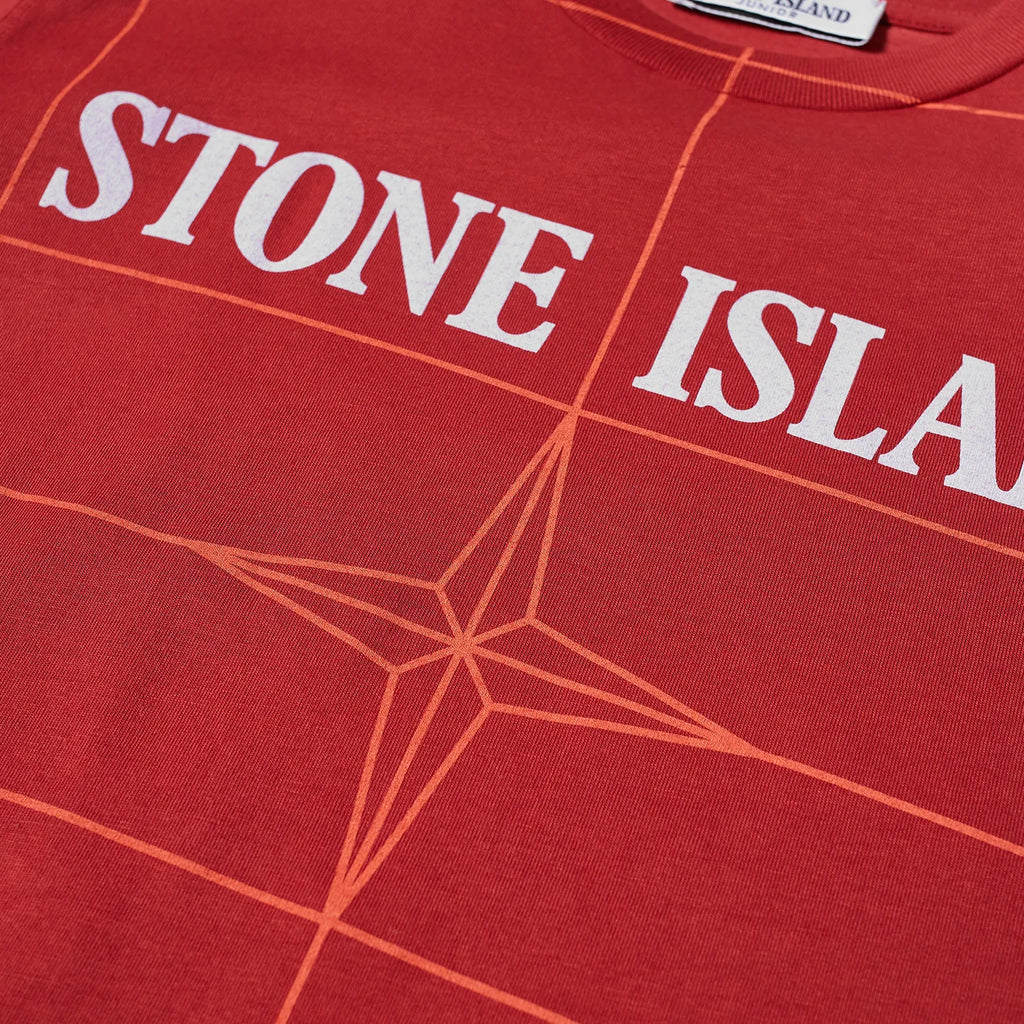 Stone Island Junior Grid T-Shirt