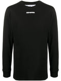 OFF WHITE BLACK MARKER ARROWS LONG SLEEVE BLACK/BLUE