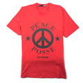 Love Moschino Red Peace Posse T-Shirt