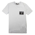 Love Moschino White Leather Patch T-Shirt