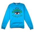 Kenzo Eye Sweatshirt Turquoise