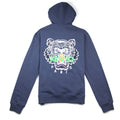 Kenzo Tiger Zip Up Hoody Navy