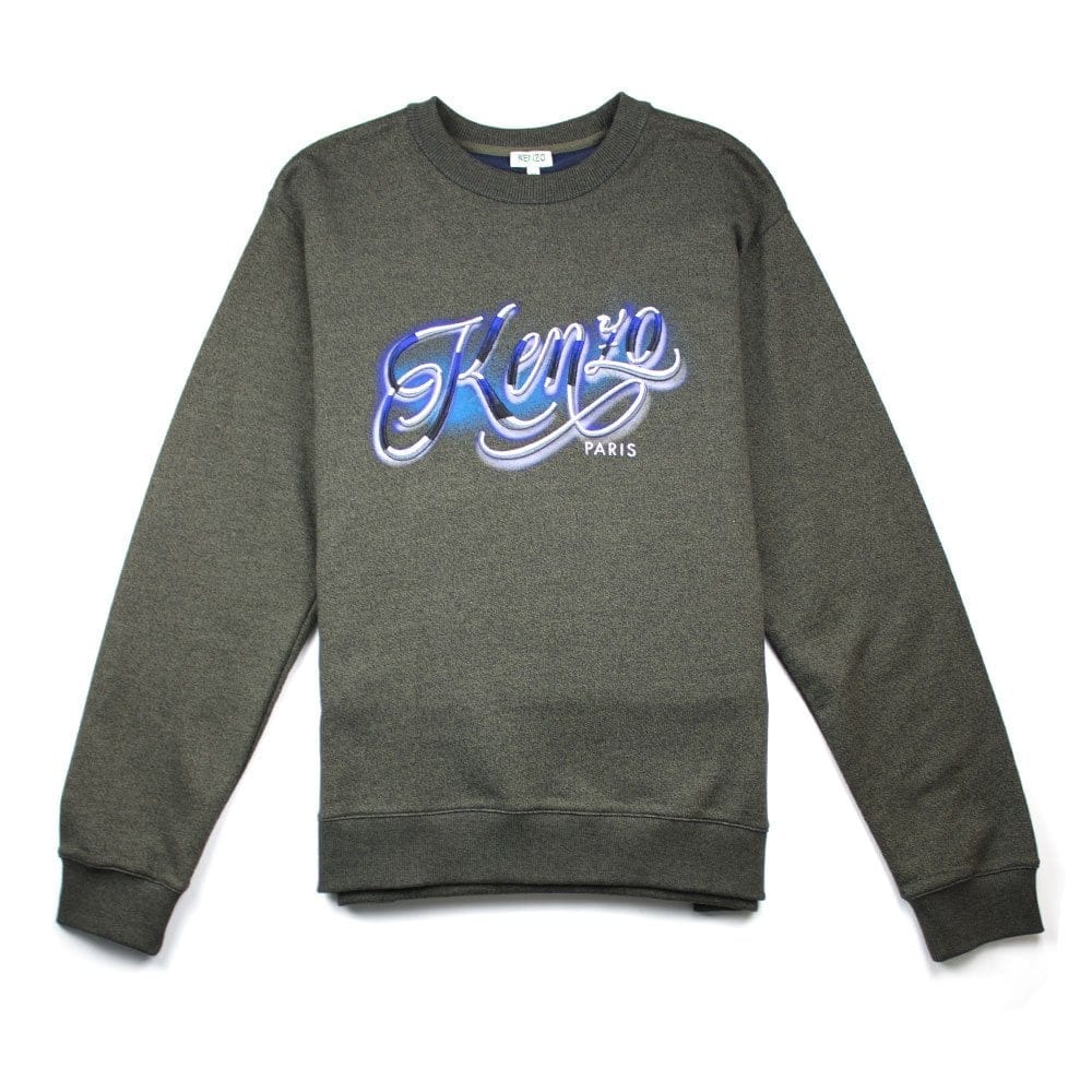 Kenzo Signature Sweatshirt Green