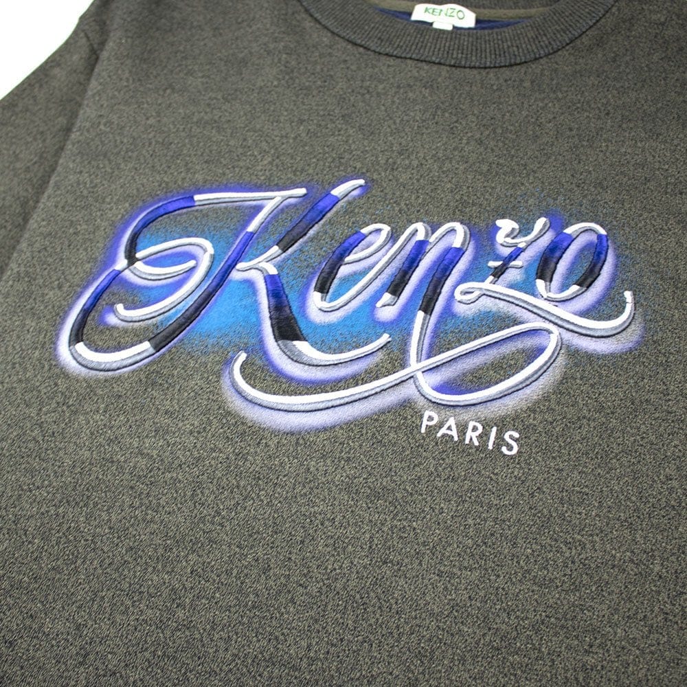 Kenzo Signature Sweatshirt Green