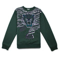 Kenzo Full Embroidered Tiger Sweatshirt Green